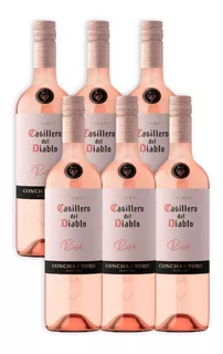 Casillero Del Diablo Reserva Rosé Vino Malbec X6u 750ml