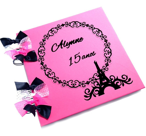 Imagem 1 de 5 de Debutantes Caderno Livro De Assinatura Mensagens 15 Anos