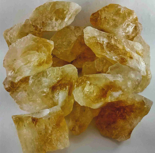 Citrino Pedra Natural Bruta 100g Prosperidade Vitalidade