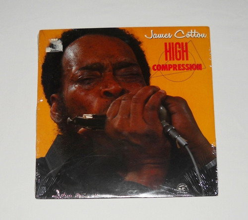 James Cotton High Compression Lp Vinilo Nuevo 1984