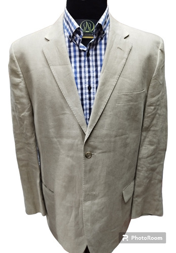 Blazer De Lino Para Hombre