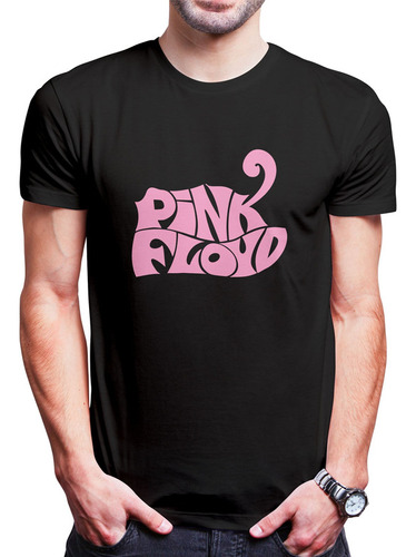 Polo Varon Pink Floyd Text (d1421 Boleto.store)