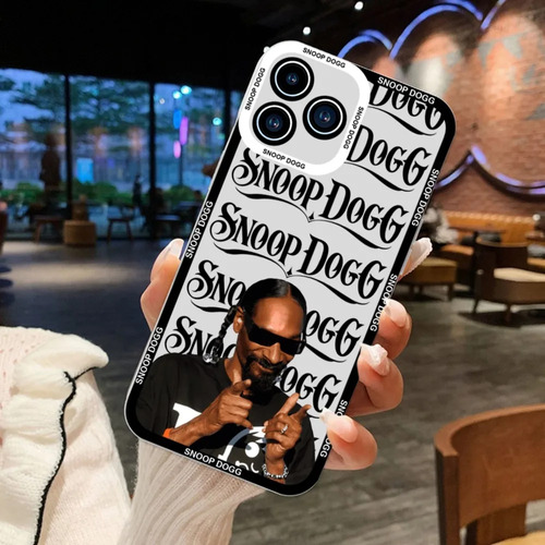 Funda De Teléfono Rapper S-snoop D-dogg Para iPhone 11 12 Mi