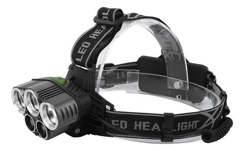 Linternas Frontales Impermeables Con Carga Usb T6