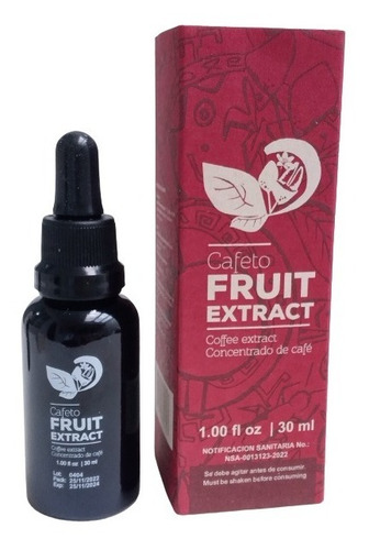 Cafeto Fruit Extract 30 Ml - mL a $3008