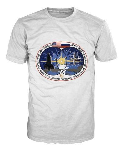 Camiseta Nasa Spacex Misiones Personalizable Moda Geek 73