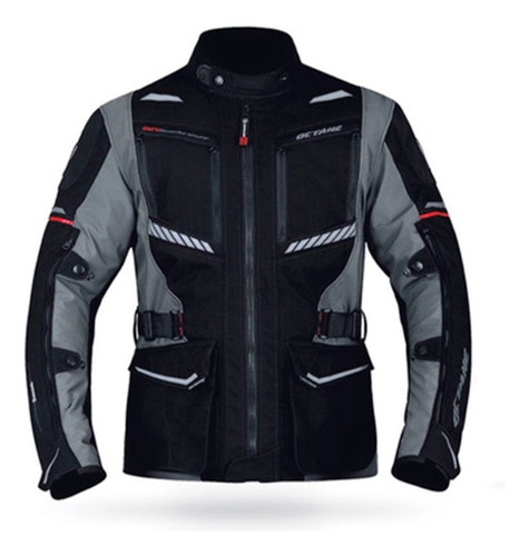 Chaqueta Moto Octane Hurricane Verde