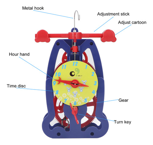 Reloj Didáctico Para Niños, Modelo De Aprendizaje, Número De