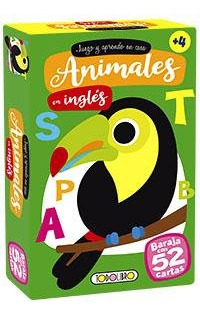 Libro Juego Y Aprendo En Casa Animales En Ingles - Aa.vv