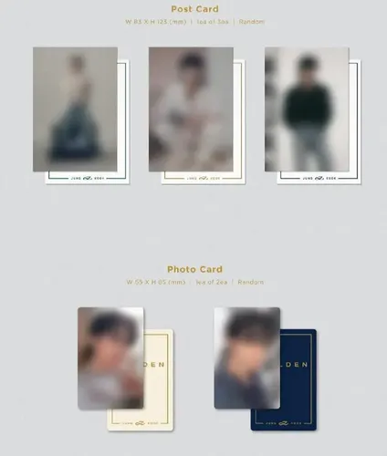 Bts: Jungkook - Golden Album (versão Weverse Albums