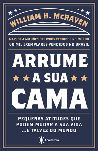 Livro Arrume A Sua Cama - 2ª Edição