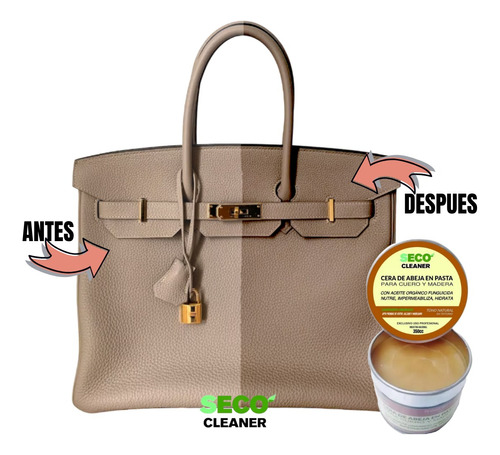 Cera De Abeja 350ml Para Nutrido De Cueros Carteras Zapatos