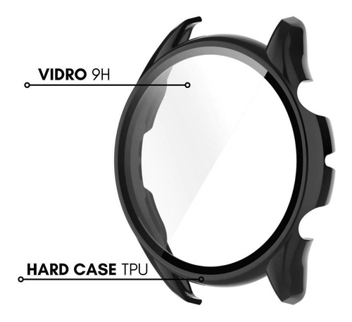 Imagem 2 de 3 de Capinha Redutora De Impactos Para Amazfit Gtr 3 / 3 Pro