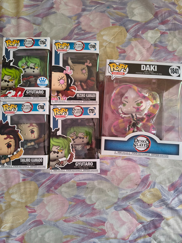 Funko Pop Demon Slayer Set Temporada Dos Parte Dos (Usado)