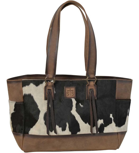 Sts Ranchwear Bolso Tote Montana De Cuero Vacuno