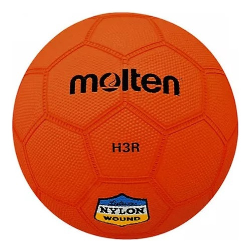 Balon De Balonmano Molten # 3 Vulcanizado Caucho Naranja