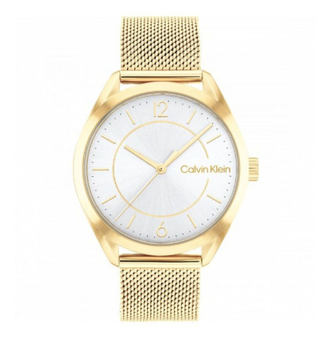 Reloj Para Mujer Calvin Klein Entice 25200195 Dorado