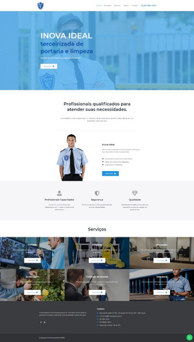 Criação Site Personalizado Profissional Completo - 5 Páginas