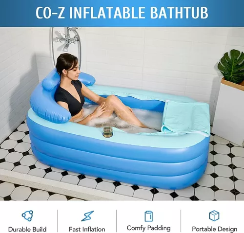 Bañera Tina Bebe Jacuzzi Inflable Relajante Portátil 0-3 Años - La