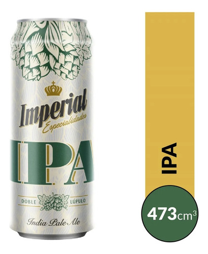 Cerveza Imperial Ipa Lata 473 Ml