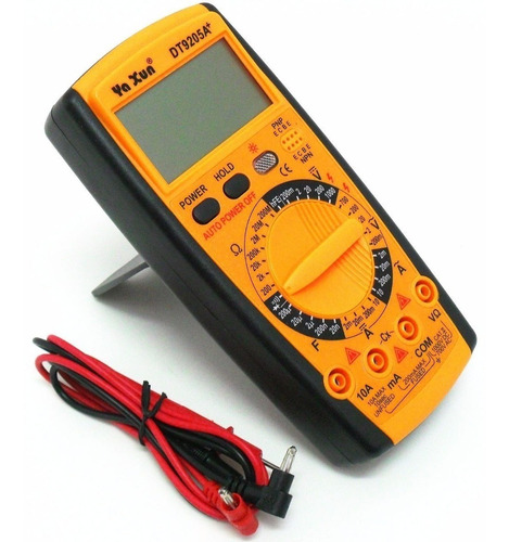 Tester Digital Yaxun Yx-9205a+ Multimetro Medidor Voltaje