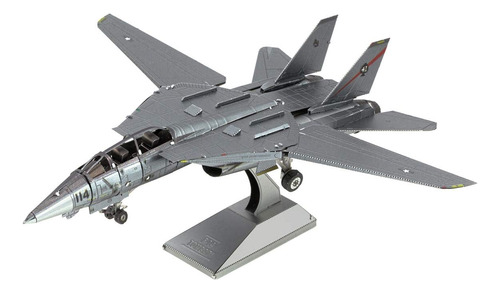 Kit Modelo Metálico 3d F-14 Tomcat Increíble Precisión Mecán