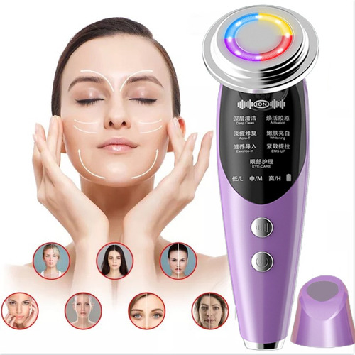 Massageador Rejuvenescedor Facial 7 In1