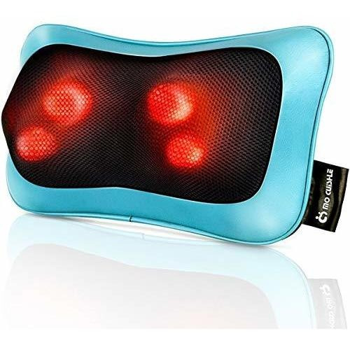 Shiatsu Neck Back Massager Almohada Con Calor, Masaje De Tej