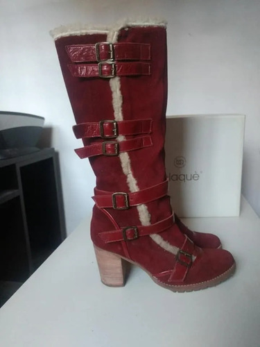 Botas Blaque T 40 Impecables Comodas Y Abrigadas Con Estilo