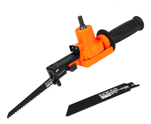 Serra Adaptador Parafusadeira Furadeira Universal Sabre Profissional 18v Mini Tico Tico Lenha Madeira Casa Attract 4x4sc