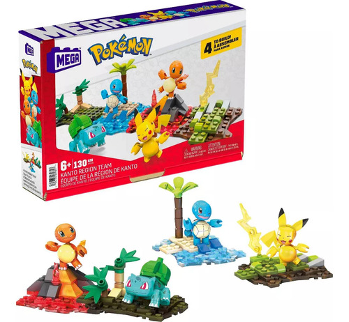 Pokemon Mega Juego De Construccion 130 Pz Pikachu