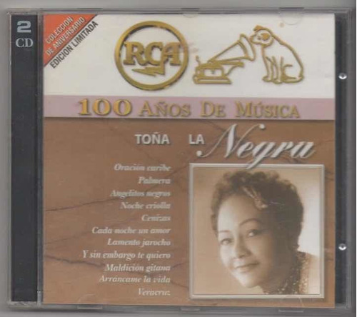 Toña La Negra. 100 Años De Rc. 2 Cd´s Original Usado Qqb. Mz