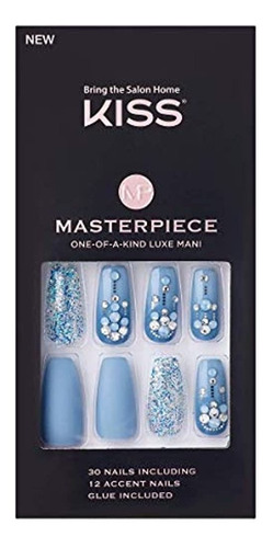Kiss Masterpiece One-of-a-kind Luxe Mani, Long Length, Premi