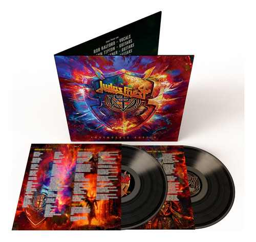 Judas Priest Invincible Shield Vinyl Lp