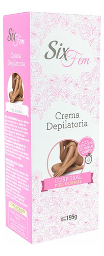 Crema Depilatoria Six Corporal 195 G