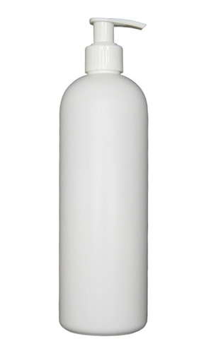 Botella Poli Blanca 500ml Con Dispensador Gel (10 Pza)