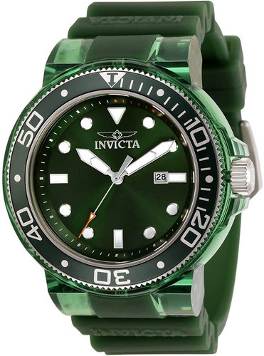 Invicta Pro Diver Reloj Hombre Correa Silicona Verde 32331