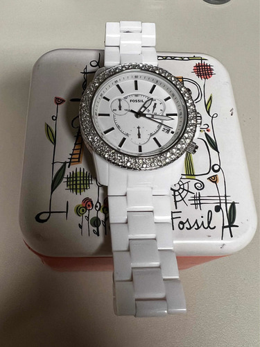 Reloj Fossil Blanco