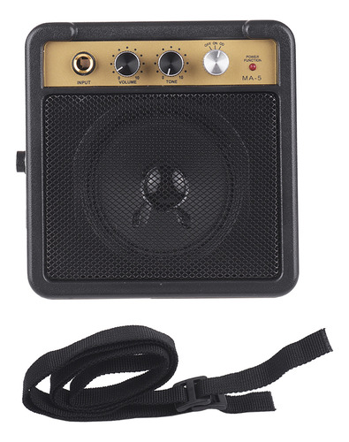 Amplificador De Caja De Voz, Miniguitarra, Altavoz En Pulgad