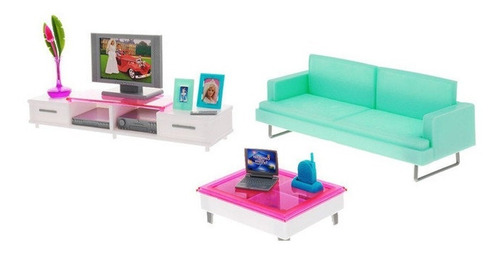 Imagen 2 de 6 de Gloria Mueble Para Muñecas La Sala De Estar