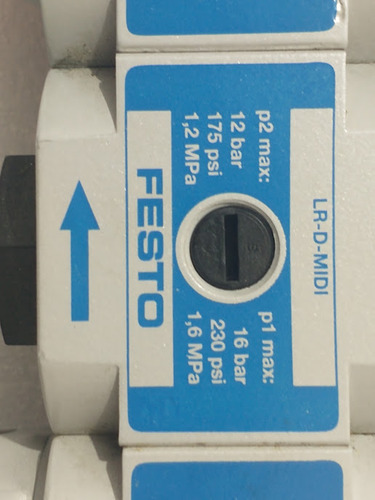 Festo Filtro Regulador Lfr-d -hel-hee-lr-d-lf-d-he-d (Usado)