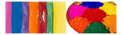100grm - (3.5oz) Gulal Holi Polvo Color Festival Colores Un