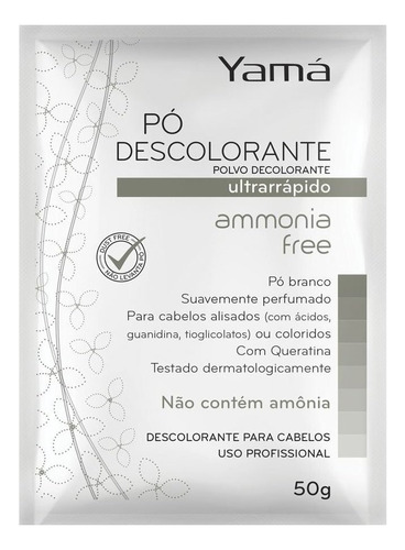  Yama Po Descolorante Ammonia Free Contém 50g