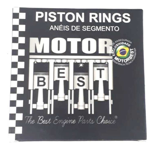 Jogo 4 Anéis Pistão Motor Best Vw Ap 83,00mm (da6750-0,50)