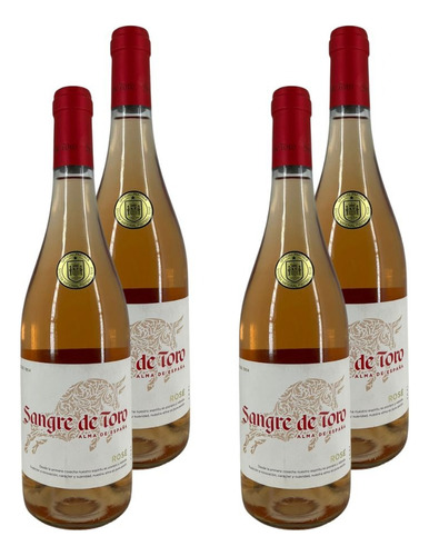 Kit 4 Vinhos Sangre De Toro Rosé Espanha 750ml