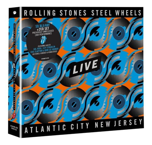 The Rolling Stones Steel Wheels Live Atlantic City Cd Bluray