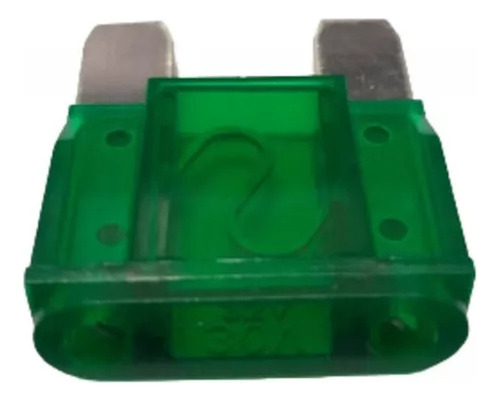 Porta Fusível Com Fusível De 30a E Fio Reforçado De 4mm