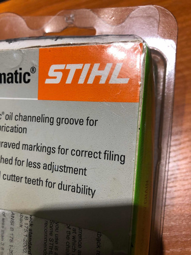 Repuesto Cadena Motosierra Stihl 16 Pulgadas 26 Rmc3 62 (Usado)