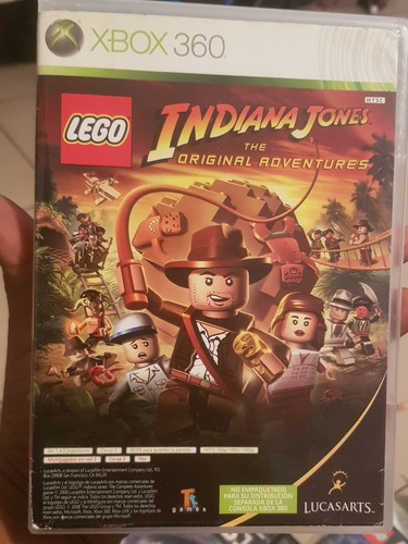 Lego Indiana Jones  Para Xbox 360 Original 
