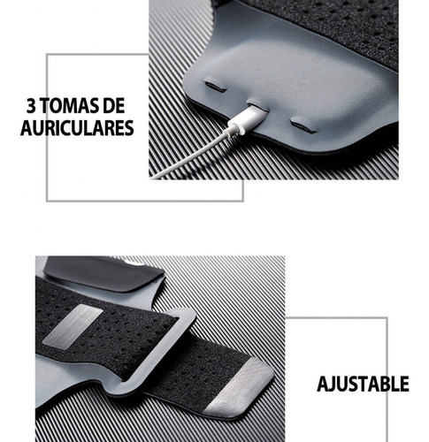 K Funda Brazalete Deportivo Celular Correr Brazo Ejercicio